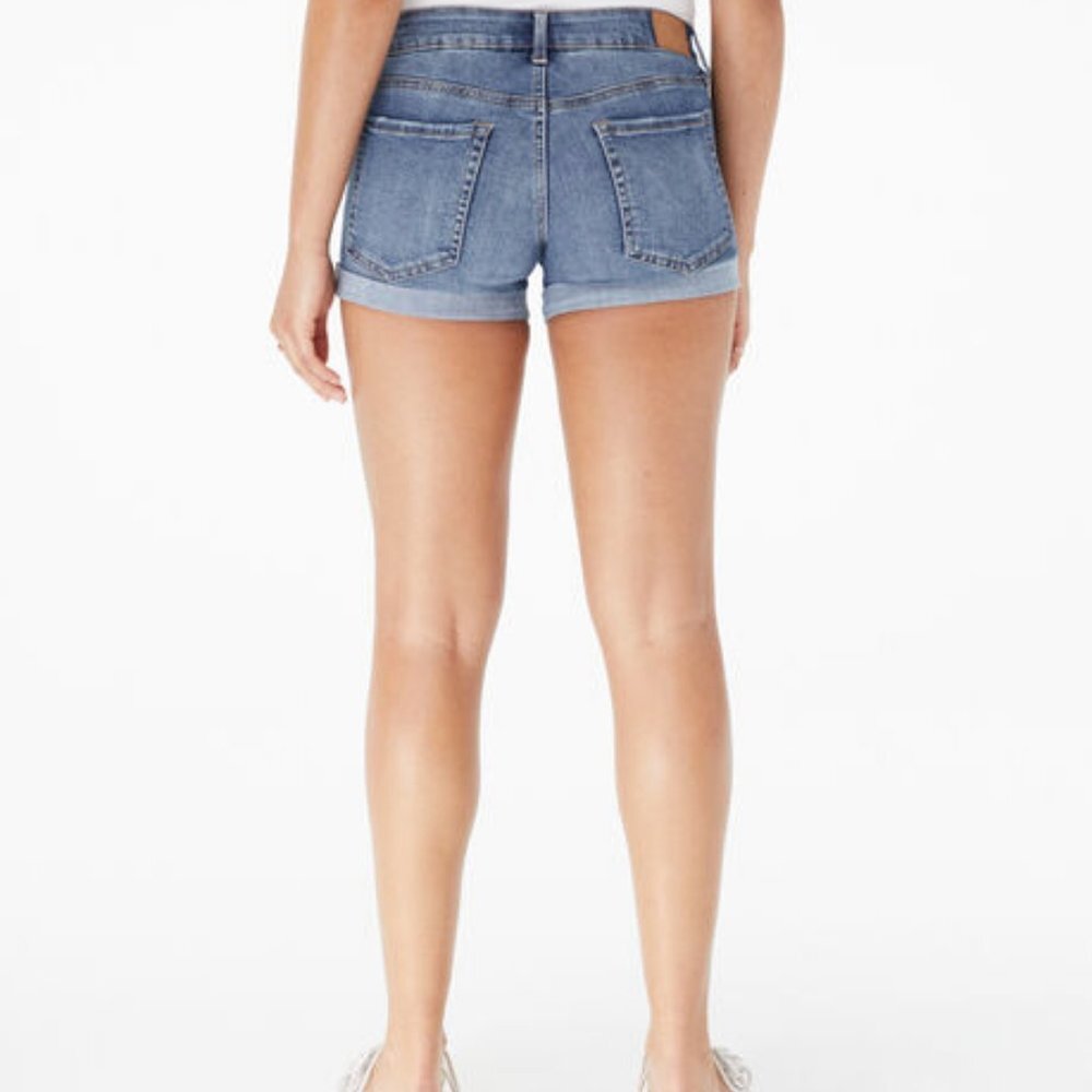 Aeropostale Midi 3 1/2 Inseam Denim Short